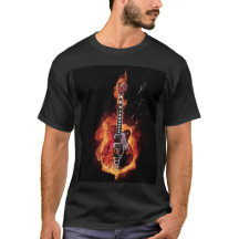 Guitarra flamejante