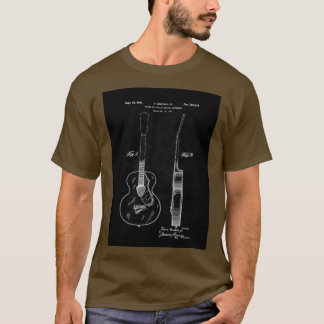 Camiseta Guitarra Gretch 1941 PatentBK