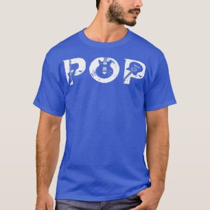 Camiseta Guitarra, Guitarista Pop Música Engraçada Da Pai