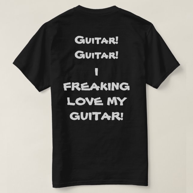 CAMISETA GUITARRA! GUITARRA! (Verso do Design)