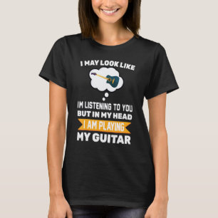 Camiseta Guitarra - Guitarrista - Músico - Banda - Vocalist