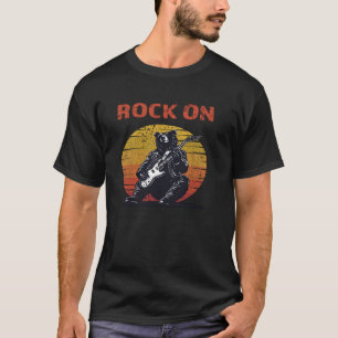 Camiseta Guitarra legal Jogando Dia de os pais De Urso Cami