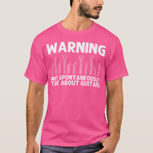 Camiseta Guitarra legal para Masculinas Violão Acústico Mús