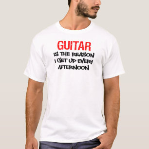 Camiseta Guitarra Levanta Toda Tarde