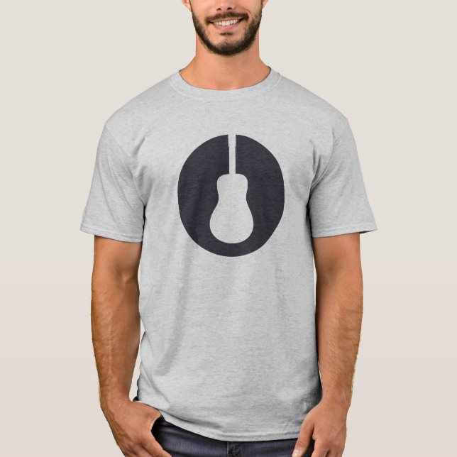 Camiseta Guitarra mínima (Frente)