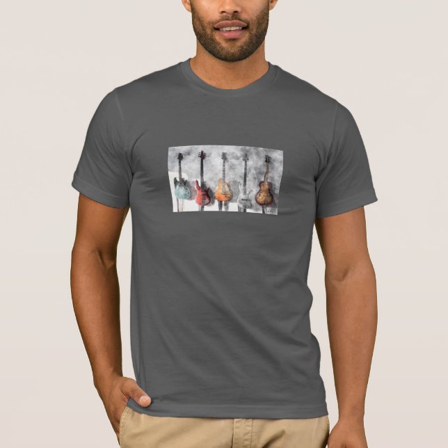 Camiseta Guitarra na parede (Frente)