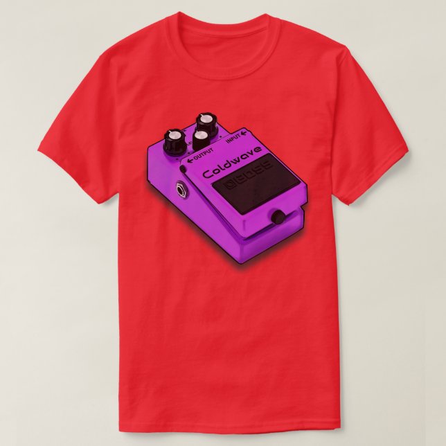 Camiseta Guitarra Original FX Pedal (Frente do Design)