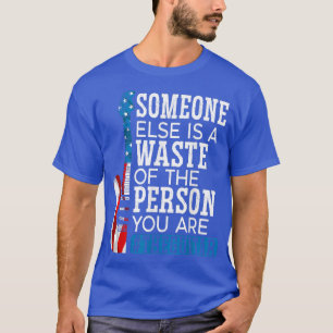 Camiseta Guitarra Patriótica Guitarrista Americana