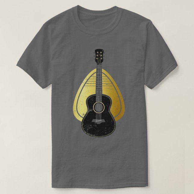 Camiseta Guitarra por Instrumentos Musicais (Frente do Design)