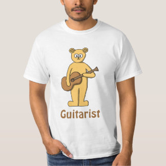 Camiseta Guitarra que joga o urso