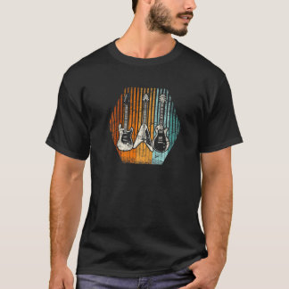 Camiseta Guitarra Retro Guitarra Guitarrista Guitarra Vint