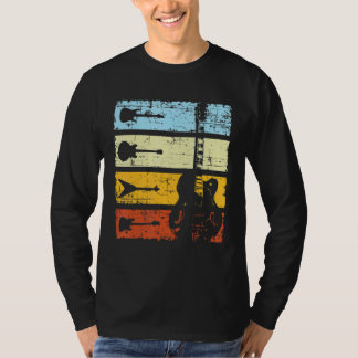 Camiseta Guitarra Retro Vintage