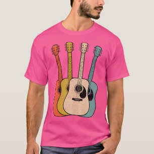 Camiseta Guitarra Retroativa Vintage Guitarista Música Lega