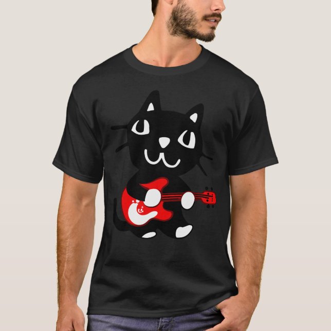 Camiseta Guitarra Simples de Brincadeira (Frente)