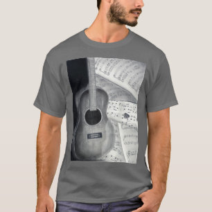 Camiseta Guitarra & Tshirt da partitura