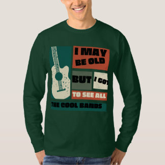 Camiseta guitarra velha