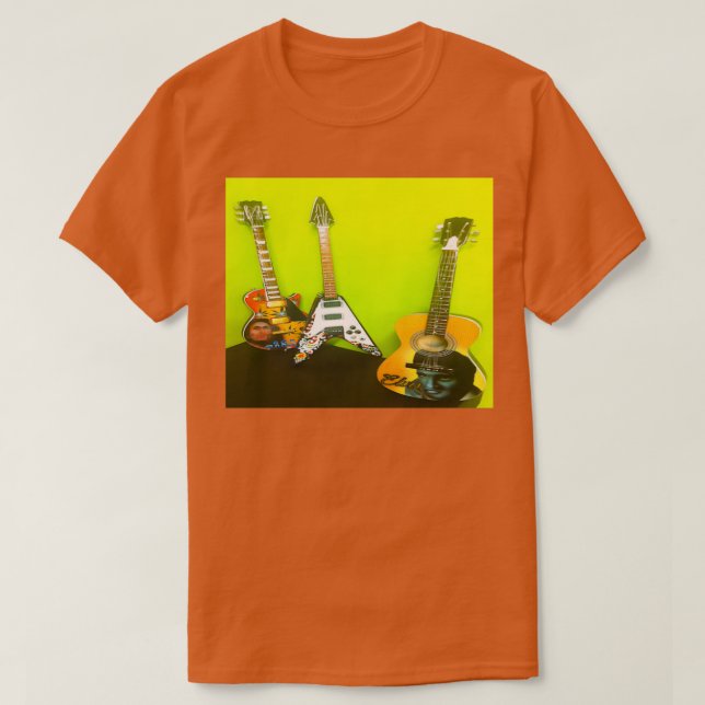 Camiseta Guitarras (Frente do Design)
