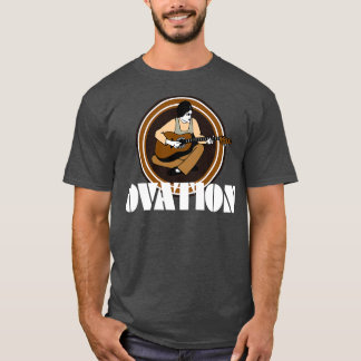 Camiseta Guitarras de Ovulação Vintage String Fling White