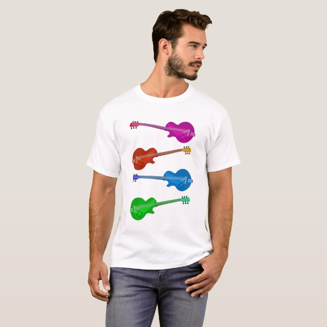 Camiseta Guitarras Elétricas Epic (Frente Completa)