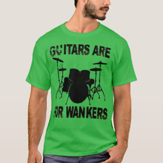 Camiseta Guitarras São Para Drummer