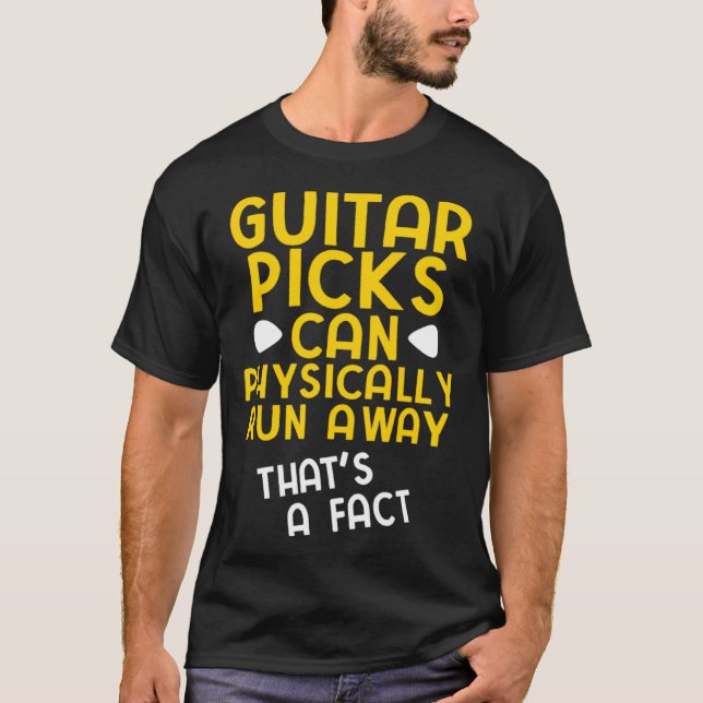Camiseta Guitarrista Acústico Para Guitarrista Musical 10 (Frente)