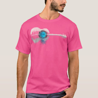 Camiseta Guitarrista Aou do Lago das Mulheres Guitarrista S