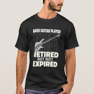 Camiseta Guitarrista Aposentado de Bass - Musical Bassistt