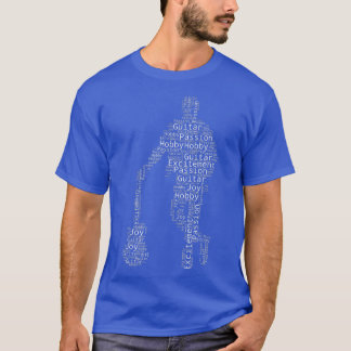 Camiseta Guitarrista Clássico das Mulheres