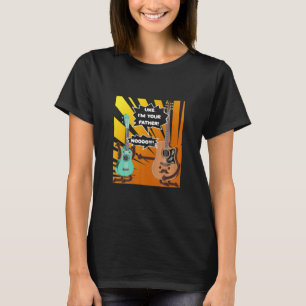 Camiseta Guitarrista Como Sou Seu Pai Aniversário