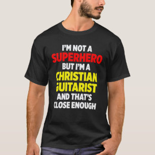 Camiseta Guitarrista Cristão Igreja Adoração Tocador de Gui