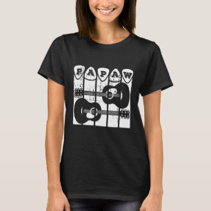 Camiseta Guitarrista De Guitarra De Papaça Avô Guitarra De 