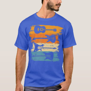 Camiseta Guitarrista Distante O Guitarrista Retrovintage