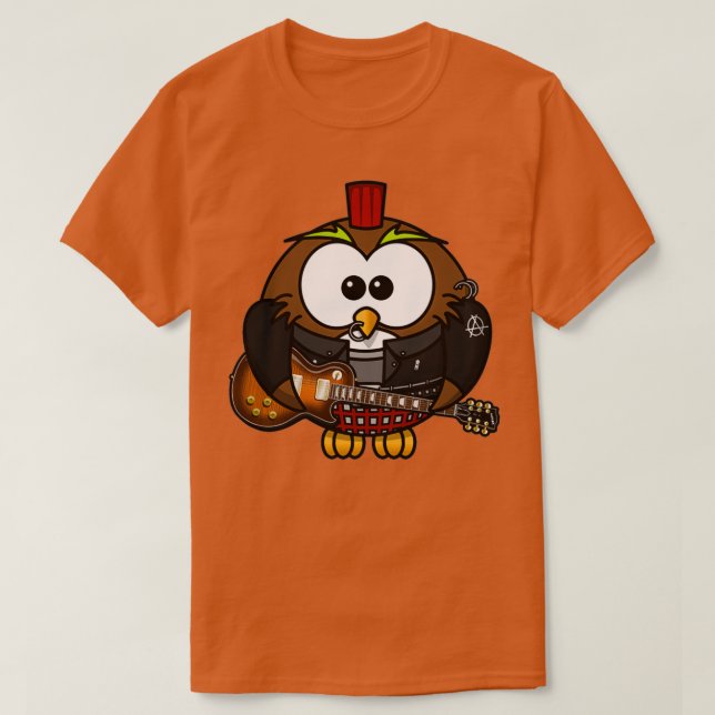 Camiseta guitarrista engraçado (Frente do Design)