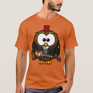 Camiseta guitarrista engraçado