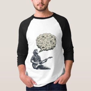 Camiseta Guitarrista explosivo Solfeggio