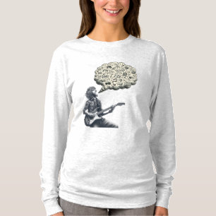 Camiseta Guitarrista explosivo Solfeggio