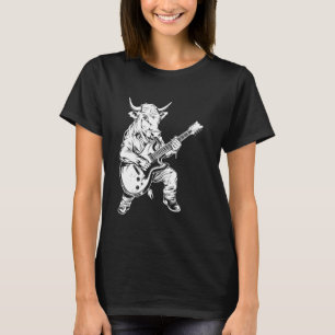 Camiseta Guitarrista Guitarra - Fazendeiro Criador Charolai