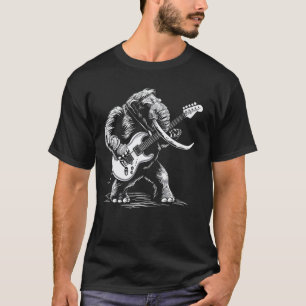 Camiseta Guitarrista Guitarra - Tocador de Guitarra Mamute