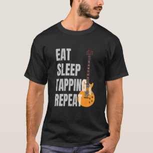 Camiseta Guitarrista Jogador de Violão Coma Uma Repetição N