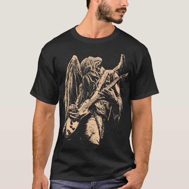Camiseta Guitarrista Monstro (Frente)