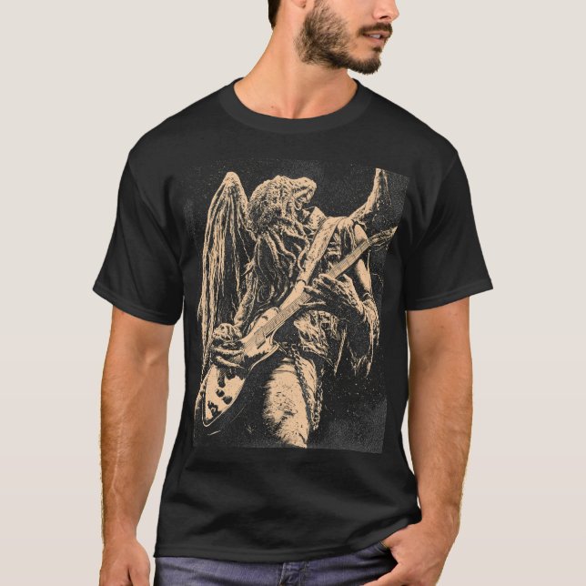 Camiseta Guitarrista Monstro (Frente)