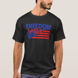 Camiseta Guitarrista Músico Liberdade Rochas 4 De Julho Ame