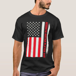 Camiseta Guitarrista Patriota Músico Tocador de Violão