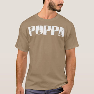Camiseta Guitarrista Poppa Engraçado Música Violão Pais D