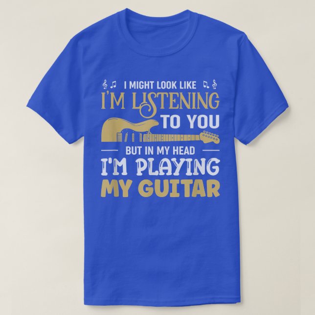 Camiseta Guitarrista Tocando Guitaristas 1514 (Frente do Design)