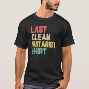 Camiseta Guitarrista Vintage Retro Musical Guitar