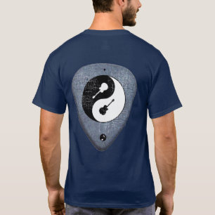Camiseta guitarrista/yin yang
