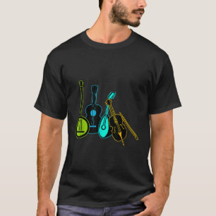 Camiseta Guitars Banjos Fiddle Mandolin 1