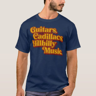 Camiseta Guitars Lyrics Dwight Yoakam Tributa