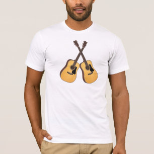 CAMISETA GUITARS-T-SHIRT CRUZADO